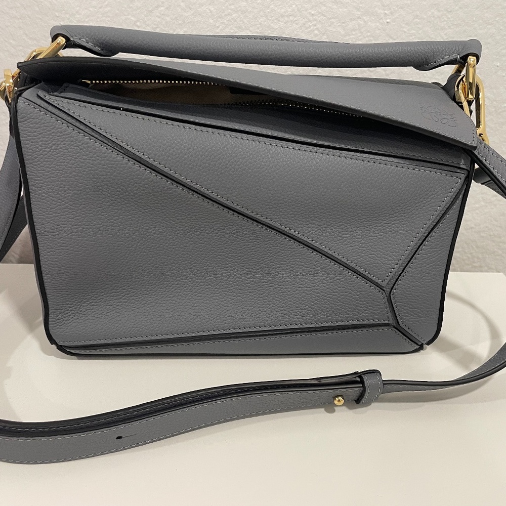 Loewe Calfskin Small Puzzle Handbag